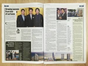 Article in the magazine about Ong Brothers, Artus Ong MY3DVISION