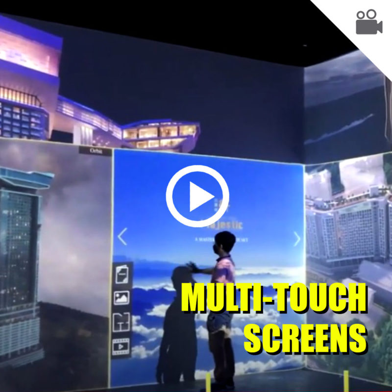 MultiTouch Screens MY3DVISION
